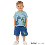 Детски летен комплект Give Up светло зелен