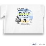 Детски летен комплект Give Up бял - тениска и къси панталони Breeze