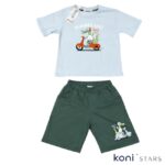 Детски летен комплект крокодил тениска и къс панталон Breeze - Image 2