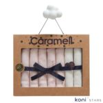 All time boy бежови бебешки кърпи памук 7 бр