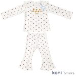 Памучна детска блуза екрю Hearts Breeze - Image 2