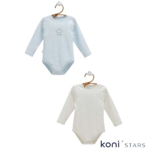 Caramell All time boy син 2 бр бебешко боди