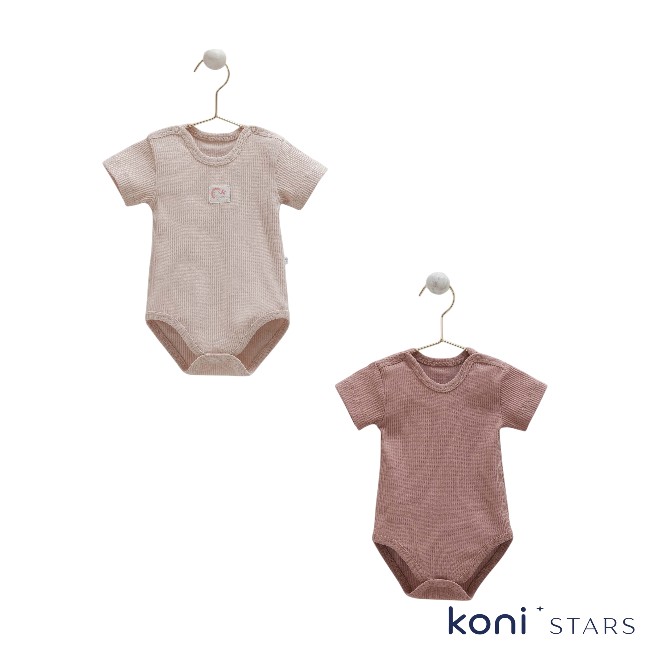 Caramell Basic Лилав боди за бебе 2 бр 01R