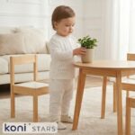 Caramell Jungle friends Екрю бебешки комплект 3