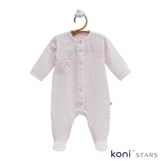 Caramell Love time Розов гащеризон за бебе 01R