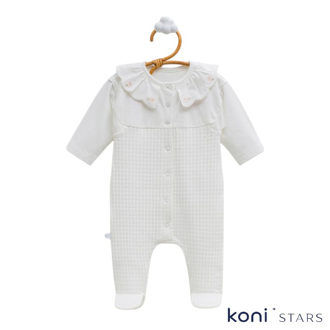 Caramell Only flowers Екрю гащеризон за бебе 01R