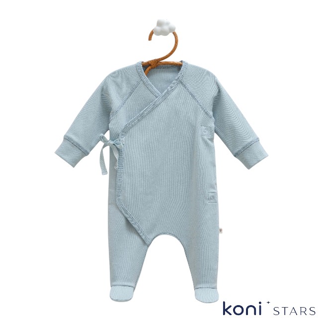 Caramell Uni Baby Тъмно син гащеризон за бебе 01R