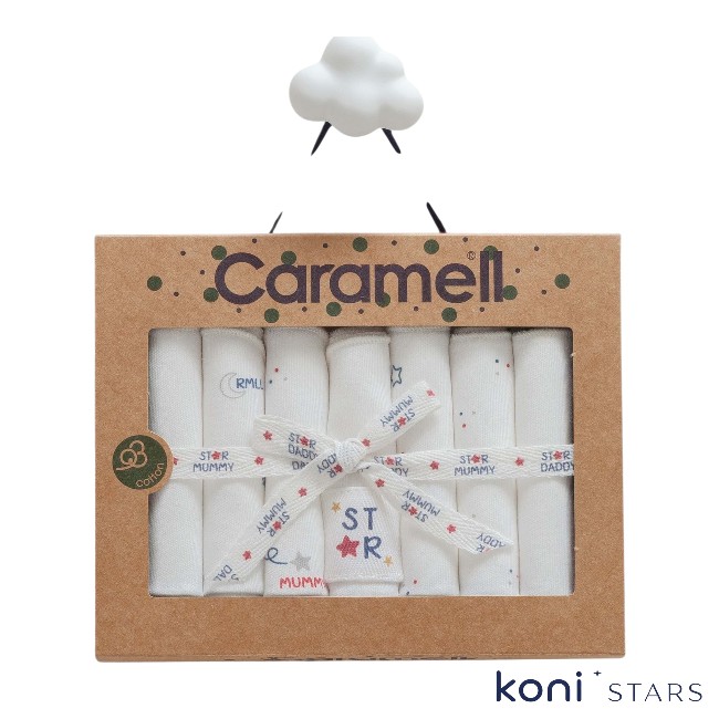 Family star Екрю 7 бр кърпи памук 01R