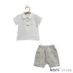 Free boy зелен елегантен комплект Caramell 01R