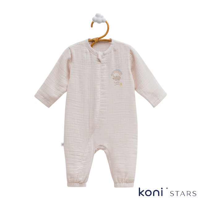 Jungle friends Сив гащеризон за бебе 01R