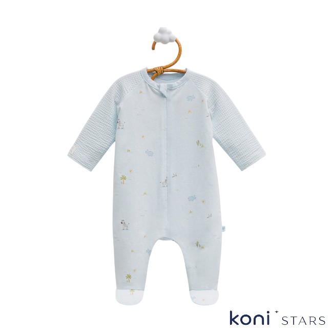 Jungle friends син гащеризон за бебе 01R