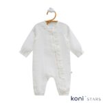 Only flowers Екрю гащеризон за бебе Caramell 01R