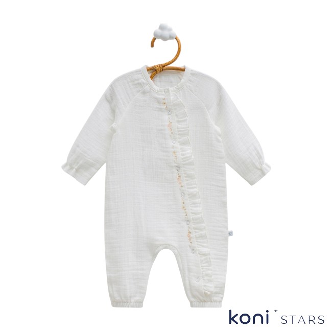 Only flowers Екрю гащеризон за бебе Caramell 01R