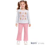 Детски комплект Teddy Ribbon блуза и клин Breeze