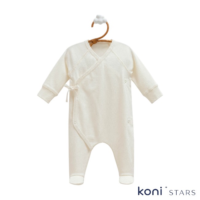 Uni Baby Екрю гащеризон за бебе Caramell 01R