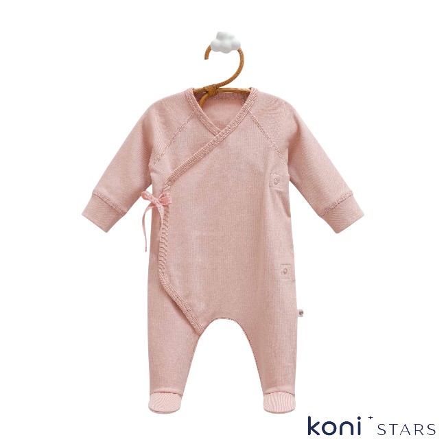 Uni Baby Пепел от рози гащеризон за бебе Caramell