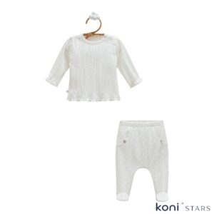 Бебешки комплект Екрю Caramell Beauty girl 01 R