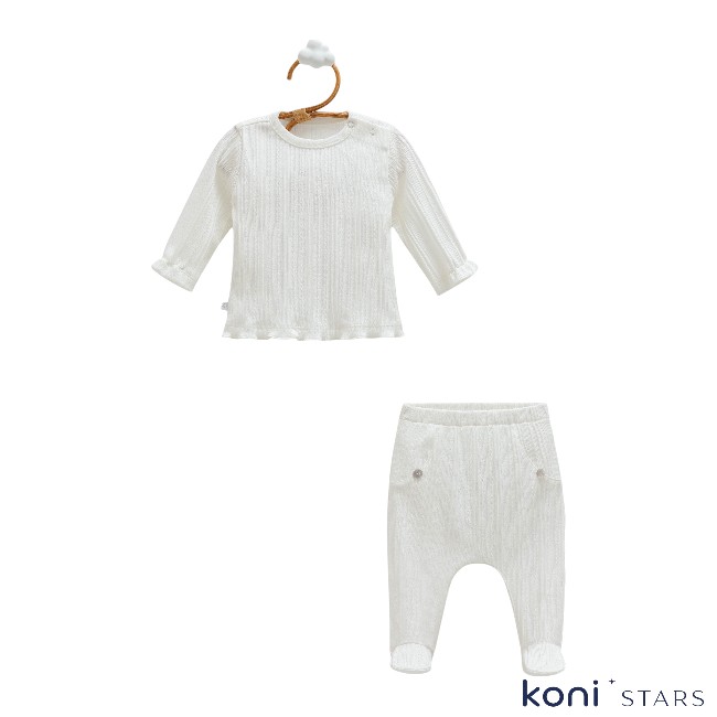 Бебешки комплект Екрю Caramell Beauty girl 01 R