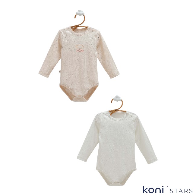 Бебешко боди Caramell All time boy Сив 2 бр R