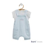 Гащеризон и тениска Hello boy Син Caramell летен к-т 01R