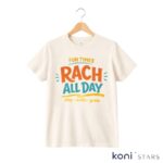 Детска тениска бежова Fun Times Rach R01