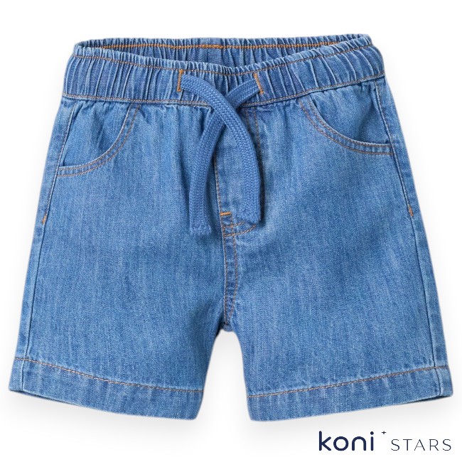 Детски дънкови бермуди светлосин деним Zippy