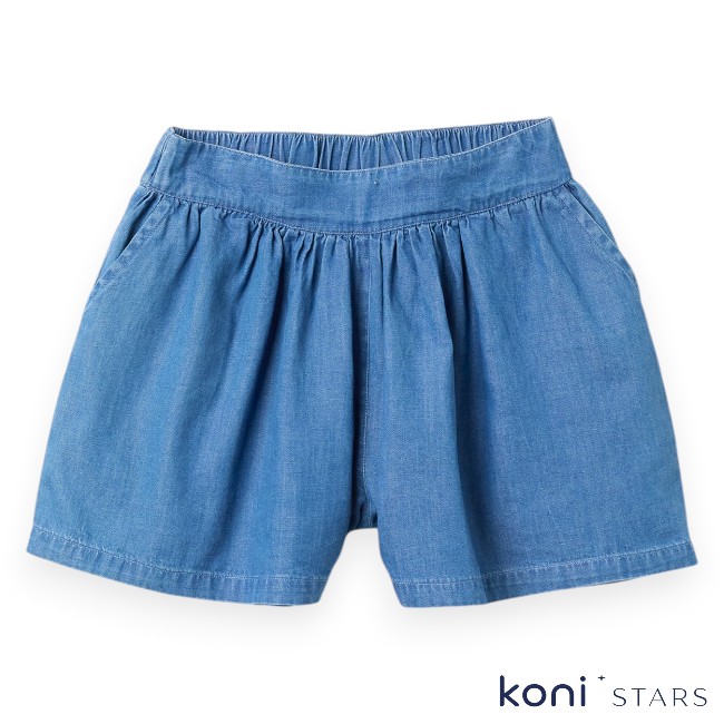 Детски къси дънкови панталони светлосини Zippy