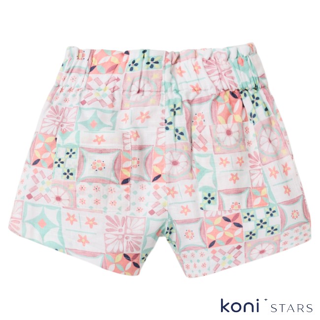 Летни къси панталони с цветен десен за деца Zippy ZKGAP0402_26014 R02