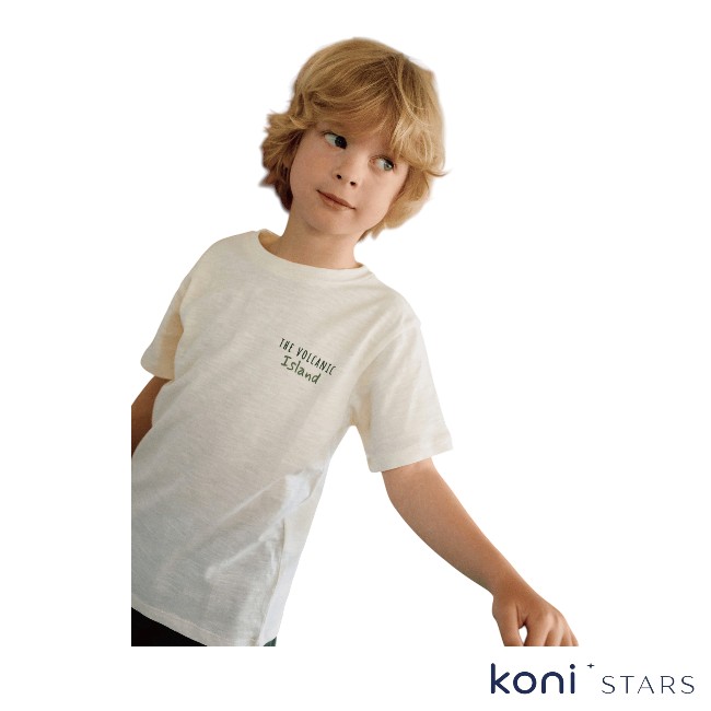 Памучна тениска бежова за деца Zippy ZKBAP0303_26005 R2