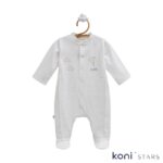 Бебешки гащеризон екрю First Car Caramell CR-TE2221-EKRU R1