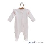 Бебешки екрю гащеризон Love time Caramell CR-TK2252-EKRU R1