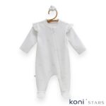 Бебешки екрю гащеризон Love time Caramell CR-TK2252-EKRU R1