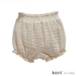 Бебешки ленен комплект бежов Lace Flowers Caramell CR-TKK2440-BEJ Р2