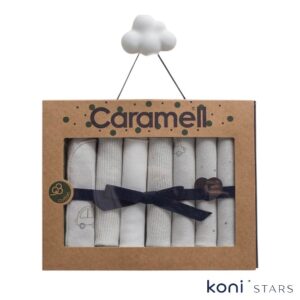 Бебешки памучни кърпи First Car сиви 7 бр CR-MND2239-GRI R1