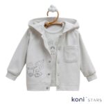 Бебешки сив комплект 3 части First Car Caramell CR-TKE2223-GRI R3