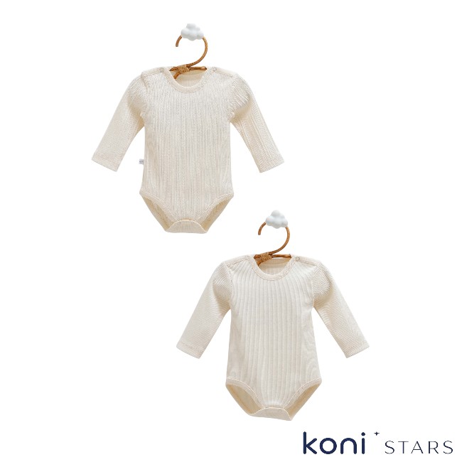 Бежовo боди за бебе Beauty Girl 2 бр Caramell CR-BK1936-BEJ R1