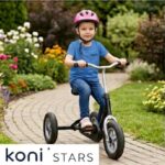 Детска тениска в синьо Rach изчистен модел RA-2009-Blue R4