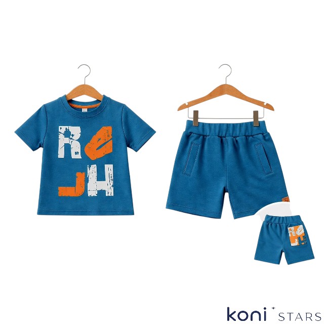 Детски комплект в синьо за момче Rach RA-2012-Blue R1