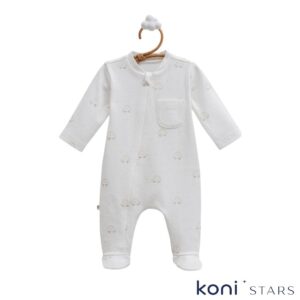 Екрю гащеризон за бебе First car Caramell CR-TE2219-EKRU R1