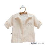 Комплект 3 части бежов New Linen Caramell CR-TKE2439-BEJ R2