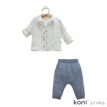 Комплект за бебе Hello Summer 3 части Caramell CR-TKE2461-INDIGO R1