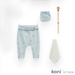 Комплект за изписване син Cosy за бебе Caramell CR-ZE2484-MAVI-56-62 R4