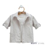 Комплект от 3 части сив New Linen Caramell CR-TKE2439-GRI R_2