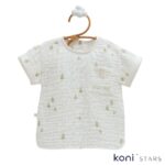 Ленен зелен детски комплект Hello Summer Caramell CR-TKE2459-YESIL R3