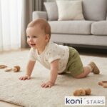 Ленен зелен детски комплект Hello Summer Caramell CR-TKE2459-YESIL R5