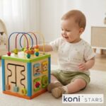 Ленен зелен детски комплект Hello Summer Caramell CR-TKE2459-YESIL R6