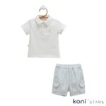 Летен комплект син New Linen Caramell CR-TKE2437-MAVI 01R