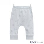 Памучен комплект за бебе син First Car Caramell TKE2222-MAVI R5