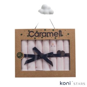 Памучни кърпи розови Love Time 7 бр MND2272-PEMBE R1