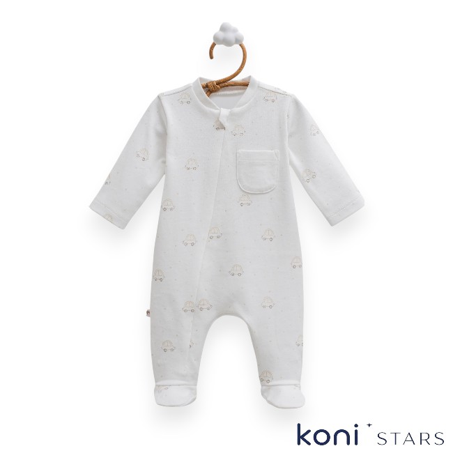 Син гащеризон за бебе First car Caramell CR-TE2219-MAVI R1